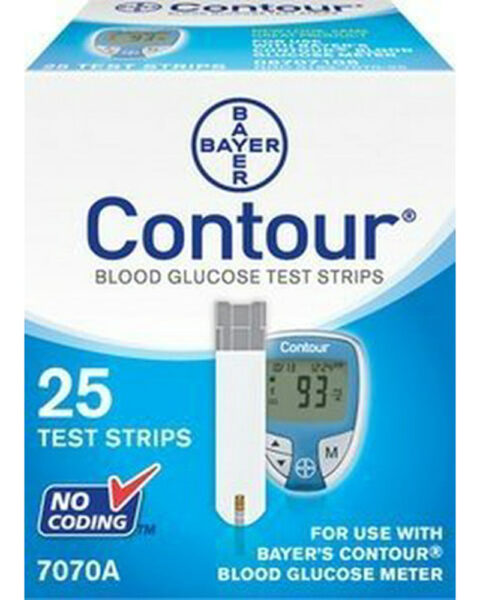 Bayer Contour Next Test Strips 25