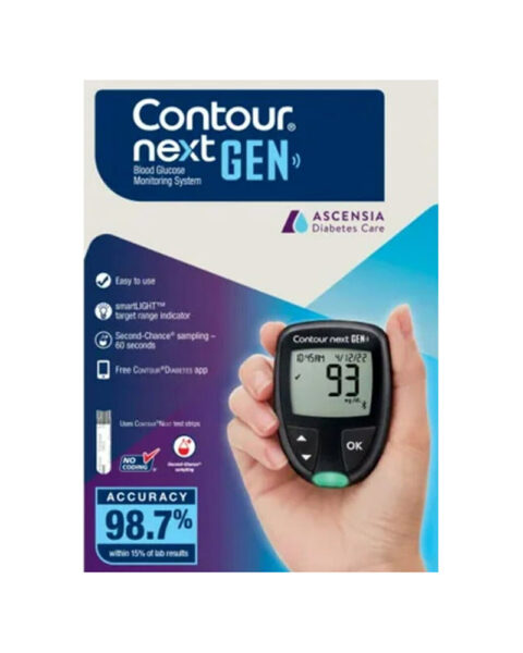 Bayer Contour Next Gen Blood Glucose Monitoring System Meter