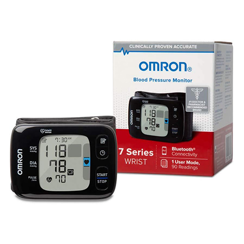 Omron 7 Series Wireless Wrist Blood Pressure Monitor - Image 3