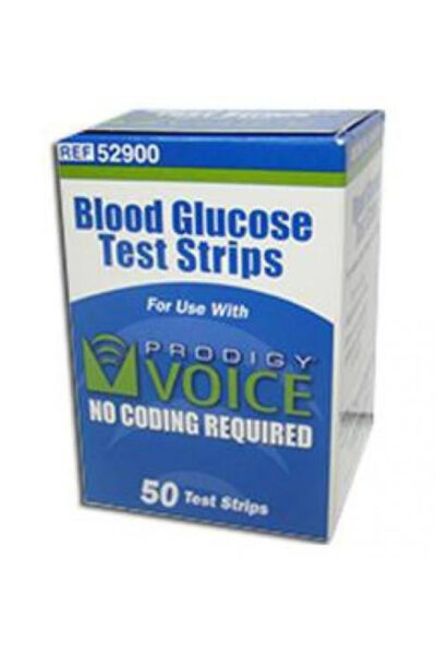 Prodigy VOICE/No Coding Glucose Test Strips - 50 ct