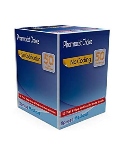 Pharmacist Choice Clever Choice Voice Glucose Test Strips - 50 ct