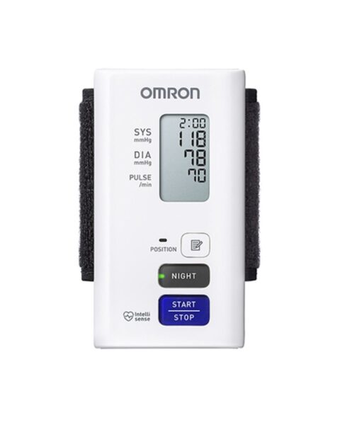 OMRON NightView Wrist blood pressure monitor with 13.5-21.5cm cuff