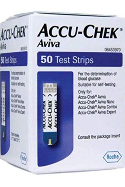 Accu-Chek Aviva 100 Blood Glucose Test Strips