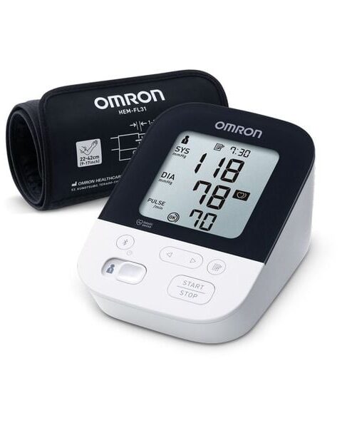 OMRON M4 Intelli IT blood pressure monitor with 22-42cm cuff